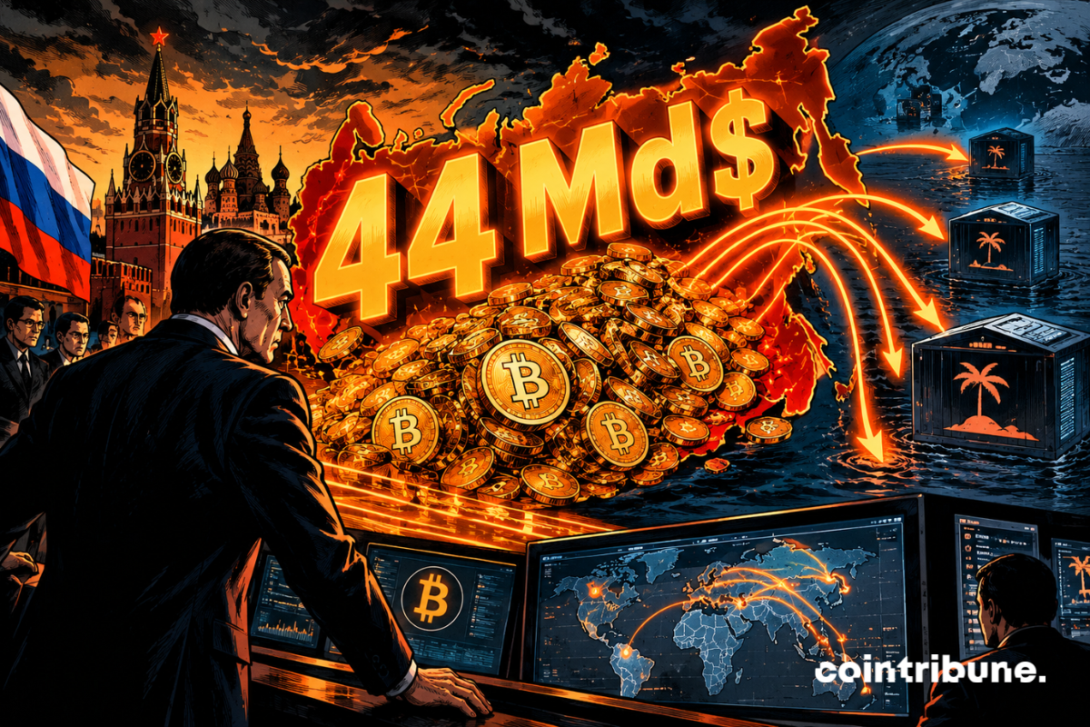 Russie : Le marché crypto chiffré à 44 milliards de dollars