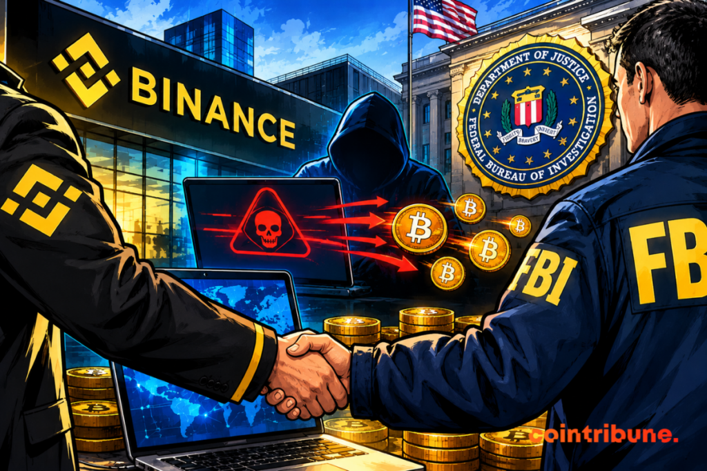 Binance works with the FBI to recover funds stolen in a major cyberattack.