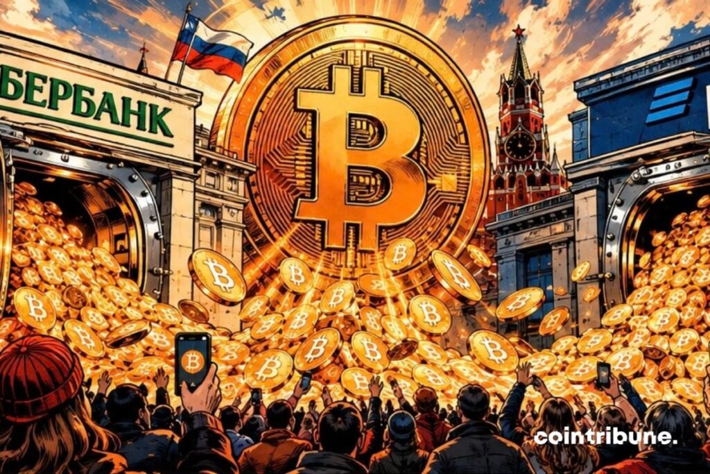 La Banque de Russie valide l'inscription du bitcoin dans la Sberbank et la VTB. Voici quand le BTC débarquera pour 140 millions de clients.