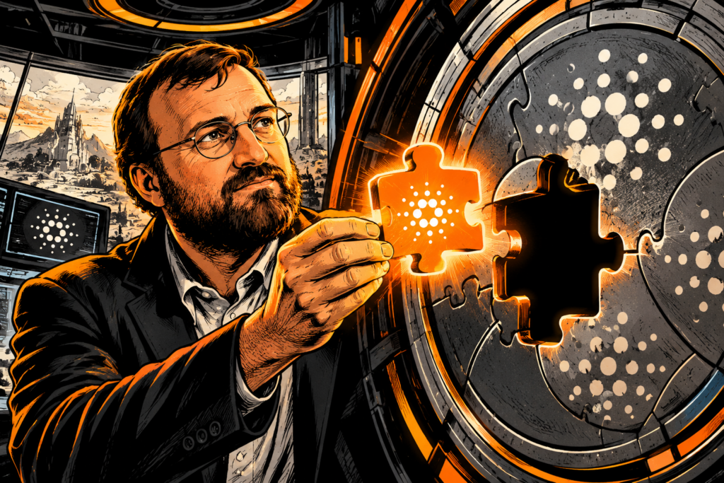 Charles Hoskinson se acerca a la última pieza del rompecabezas de Cardano, que simboliza la etapa final antes de la finalización completa de la cadena de bloques.