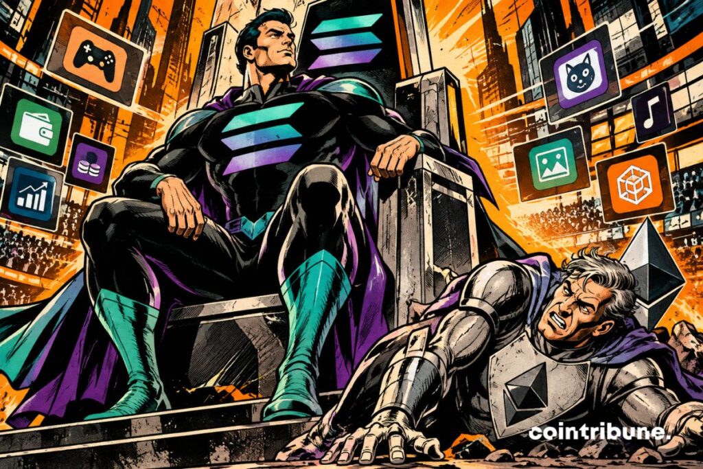 Solana dethrones Ethereum by generating .2 million in revenue on dApps in 7 days. A historic turning point for the crypto market?