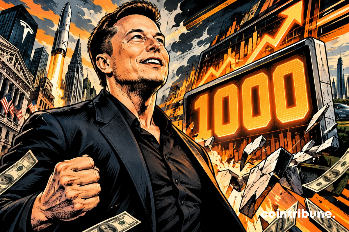 Elon Musk franchit symboliquement le seuil des 1 000 milliards, porté par une spectaculaire envolée financière, entre puissance, fortune et ambition.