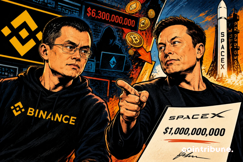 CZ and Elon Musk find themselves at the center of a controversy involving crypto hacking, public provocations, and financial tensions surrounding SpaceX.