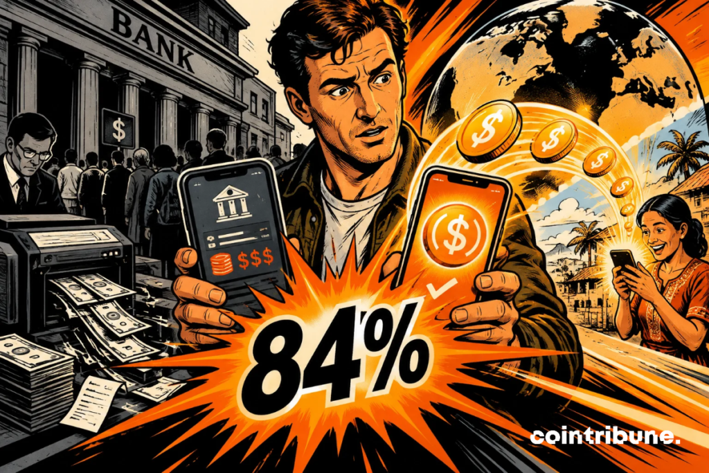 Stablecoins are revolutionizing international money transfers: one user found fees 84% lower than those charged by traditional banks.