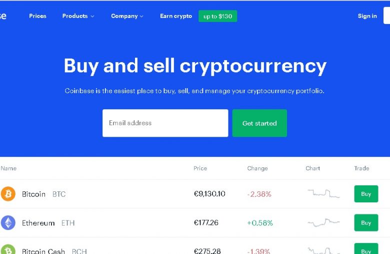 Coinbase est parfait pour les débutants