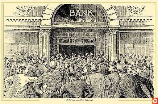 Le Bank Run, pas franchement un phénomène moderne....