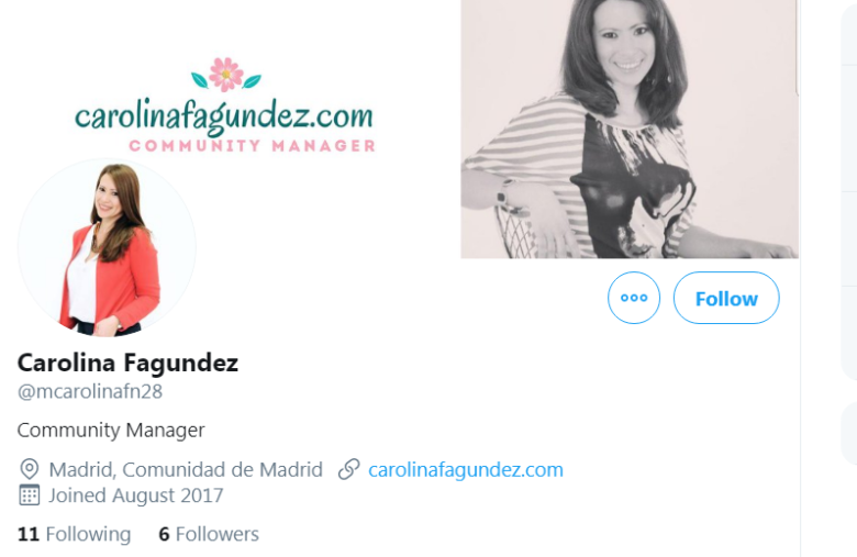 Twitter de Carolina Fagundez