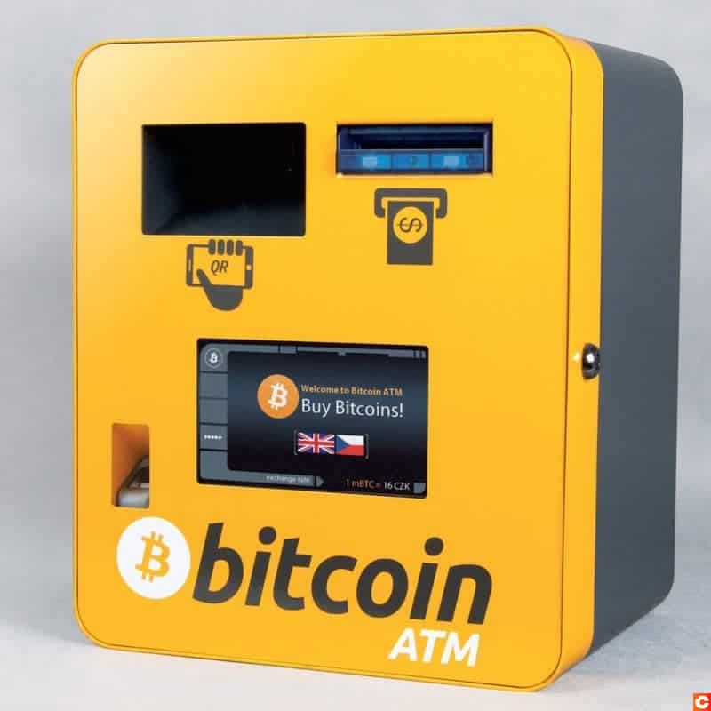 Il existe des distributeurs permettant d'acheter des Bitcoins en espèces