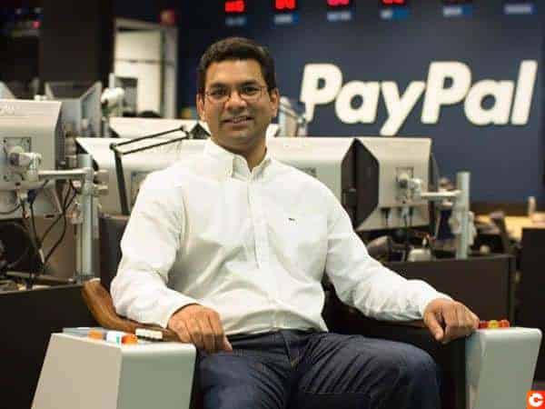 Sri Shivananda, Directeur de la Technologie chez Paypal garde un oeuil sur Bitcoin et la blockchain