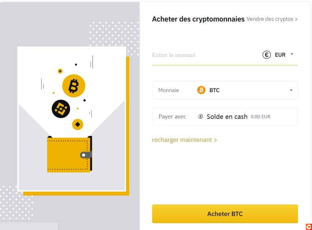 Vous pouvez consulter l'argent qu'il vous reste dans l'encadré "Solde en cash"