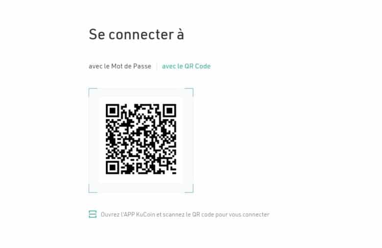 Scannez simplement le code pour vous connecter