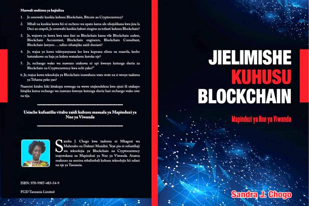 Couverture du livre "Jihelimishe Kuhusu Blockchain"
