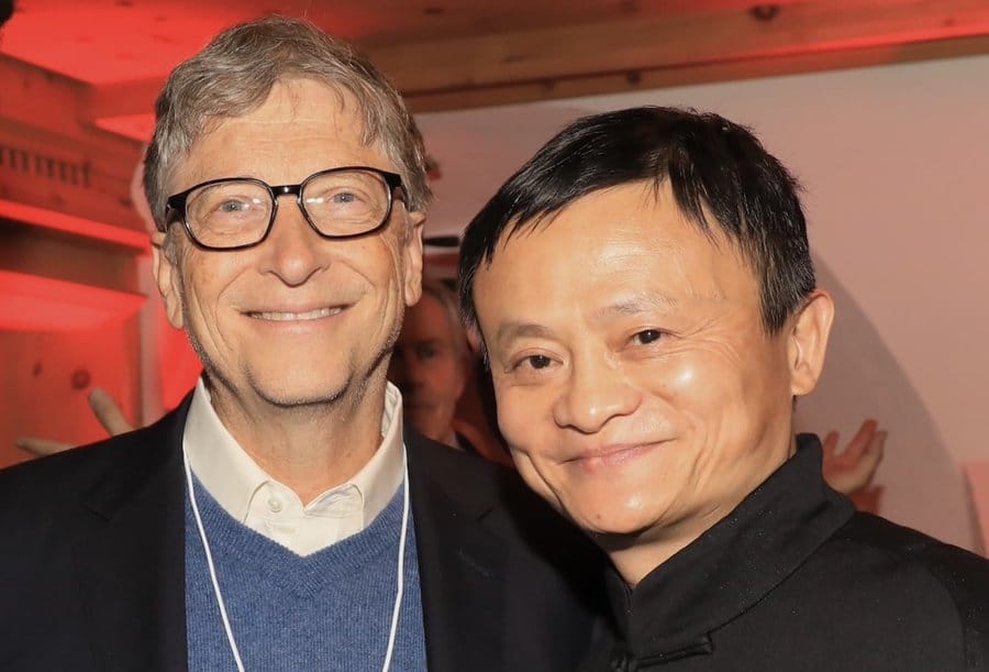 JAck Ma Bill Gates