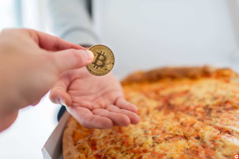 pourboire bitcoin livreur pizza