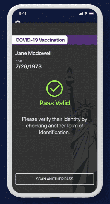 Un pass valide