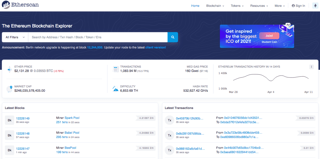 BlockExplorer, Etherscan, Eth, BSC, Polkadot