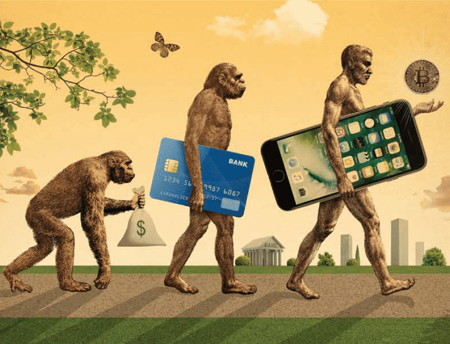 l'évolution de l'argent