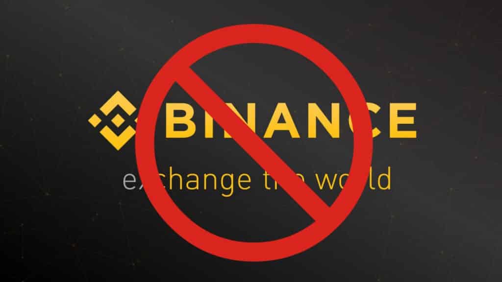 Binance banni