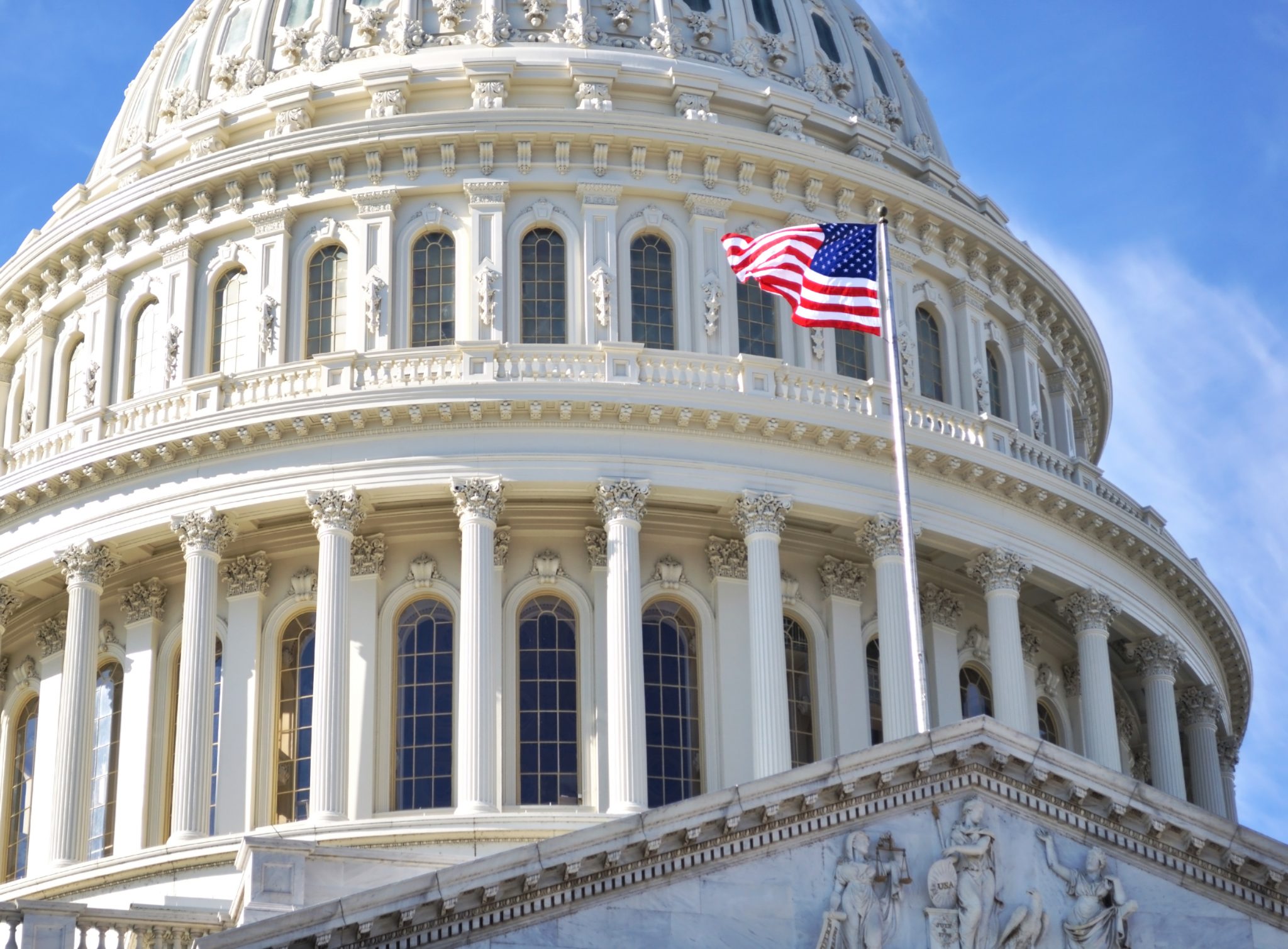 Capitol Hill Building . Washington DC.