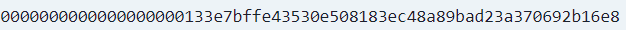 hash actuel